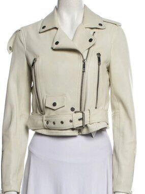 LTH leather jacket cropped size S